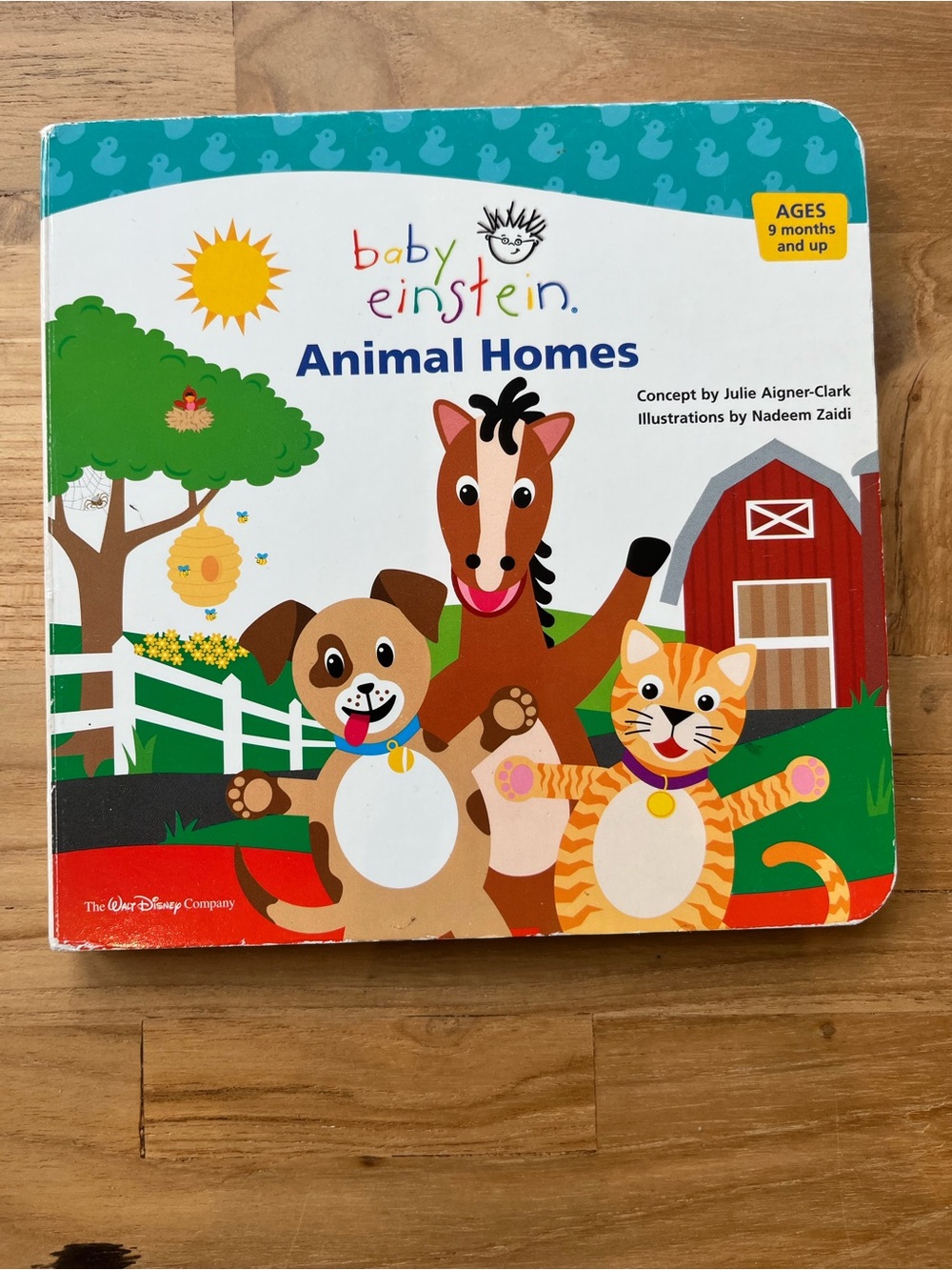 Baby Einstein Board book Animal Homes